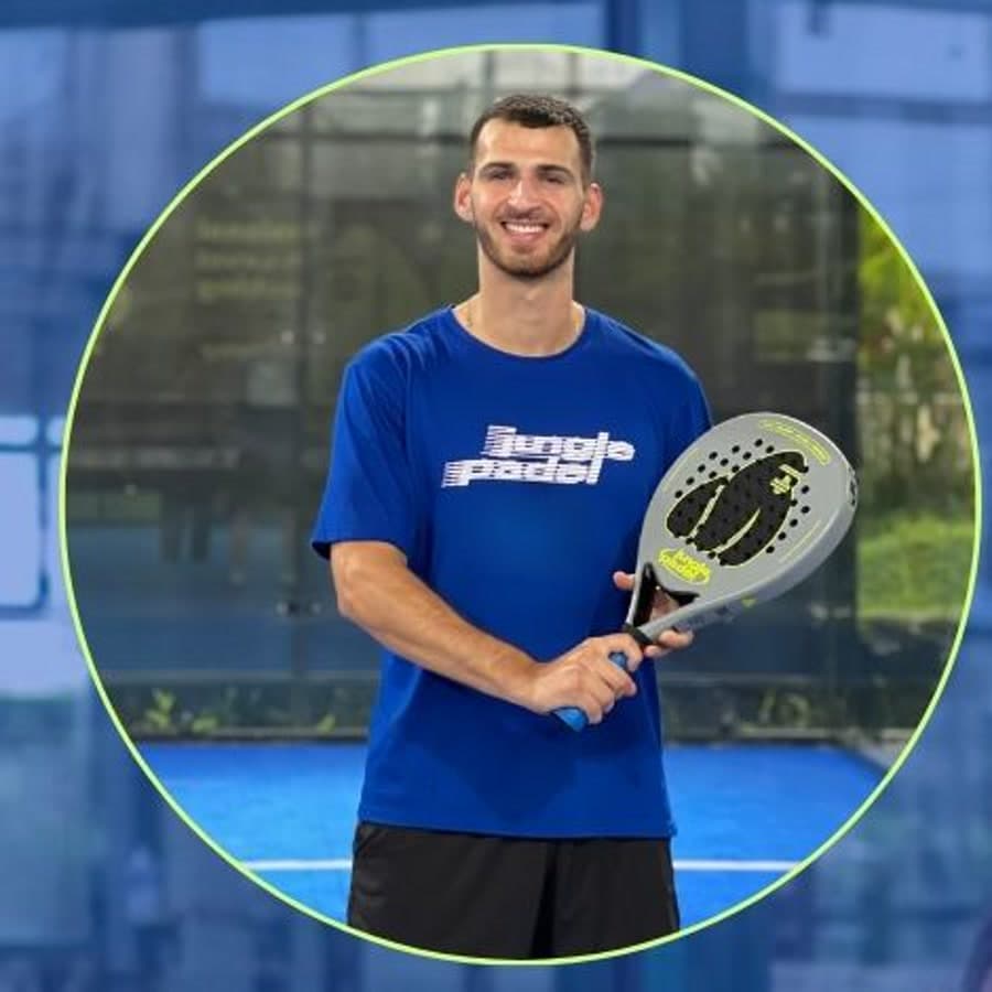 Oscar Hidalgo, padel coach in Bali
